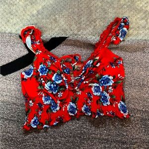 Floral Crop Top